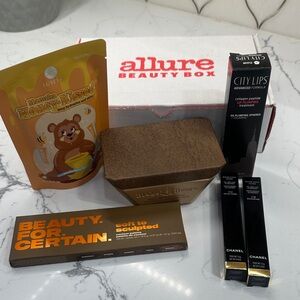 Allure Beauty Box Hair Face and Lips - 6 Full Size Products